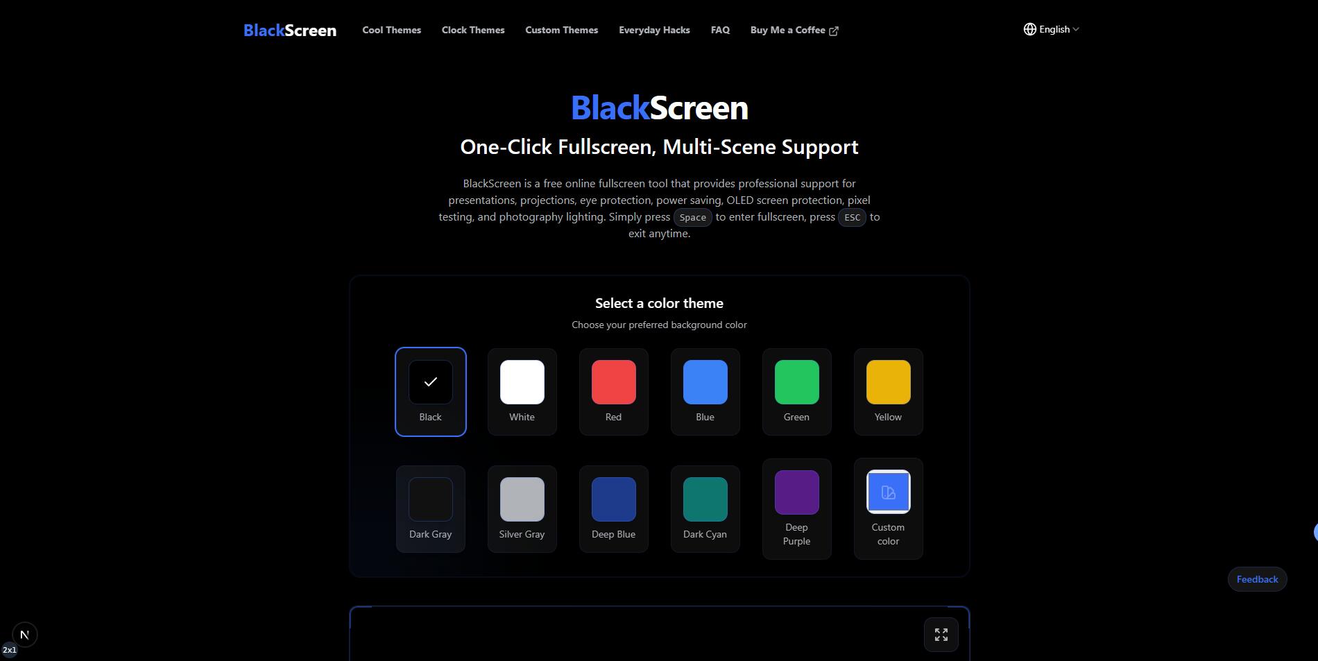 BlackScreen screenshot 2 of 3